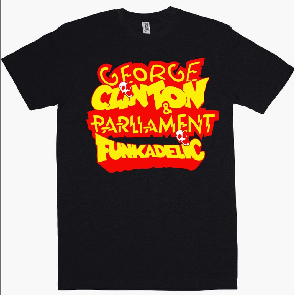 George Clinton & Parliament Funkadelic Black Graphic Tee